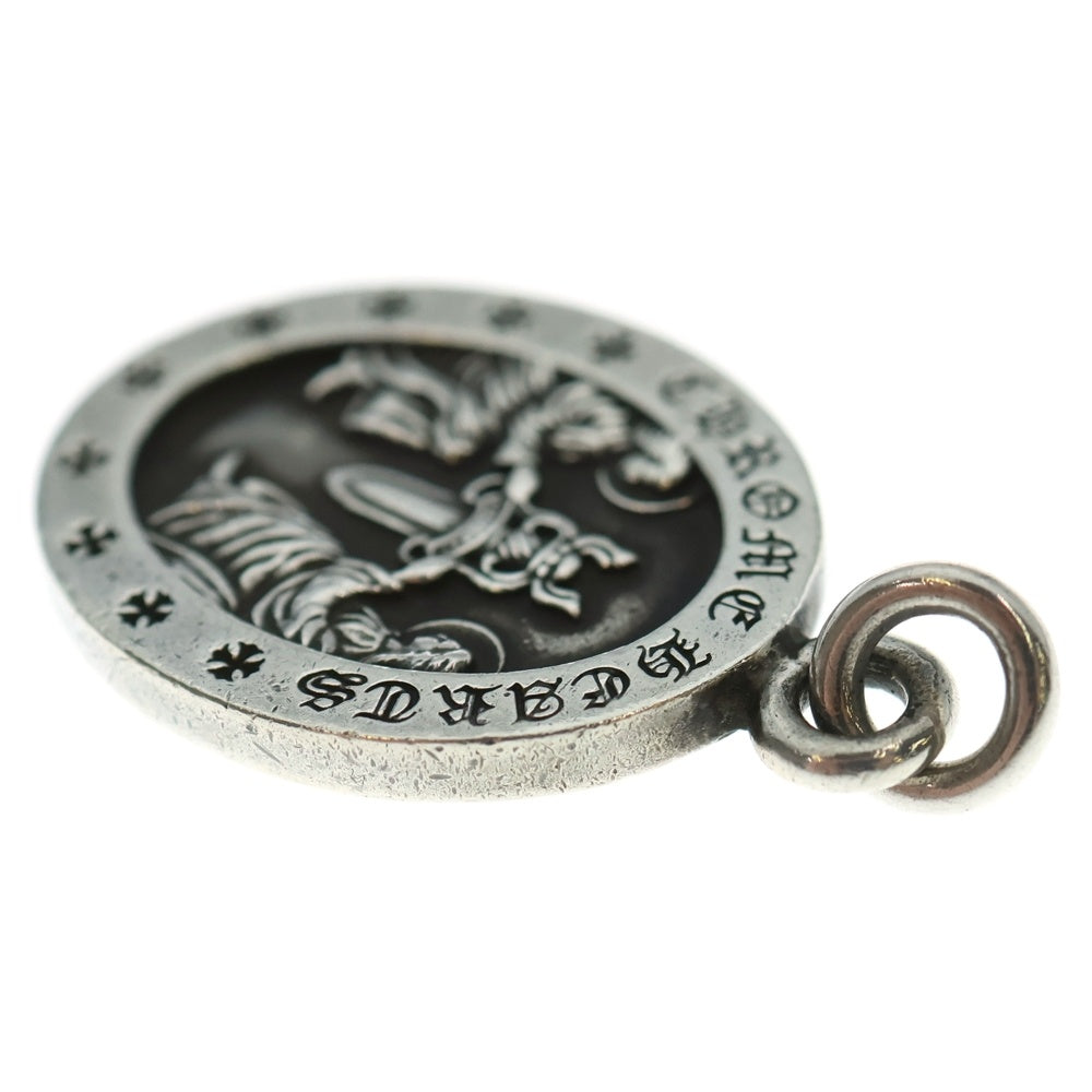 CHROME HEARTS(クロムハーツ) ANGEL MEDAL OVAL オーバルエンジェルメダル ペンダントトップ シルバー BCA207