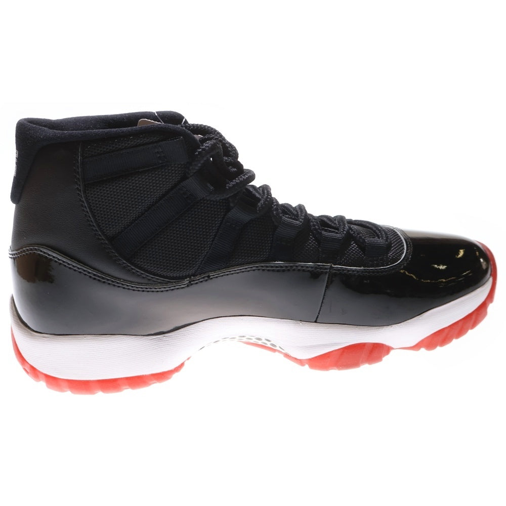 NIKE(ナイキ) AIR JORDAN 11 RETRO BRED 378037-061 エアジョーダン11 レトロ ブレッド ハイカットスニーカーブラック/レッド US9.5/27.5cm