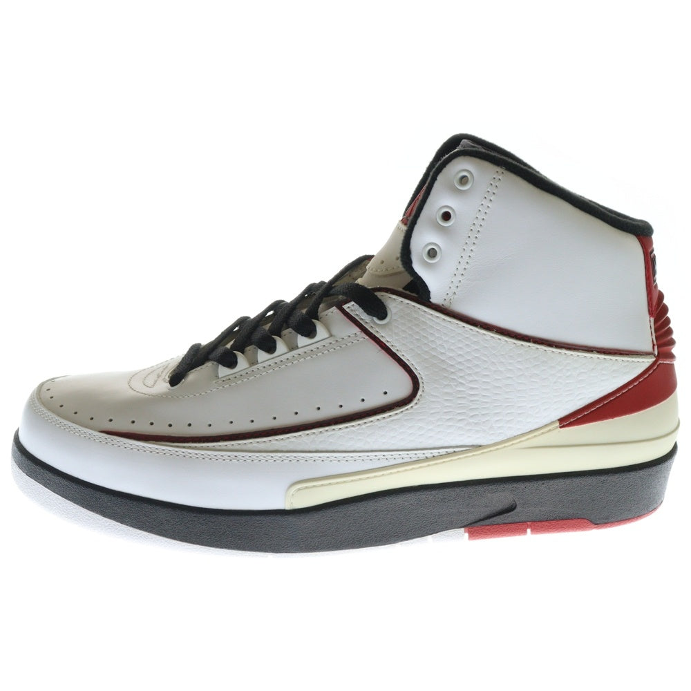 NIKE(ナイキ) AIR JORDAN 2 RETRO QF 395709-101 エアジョーダン2レトロ ハイカットスニーカー シューズ ホワイト US10/28cm