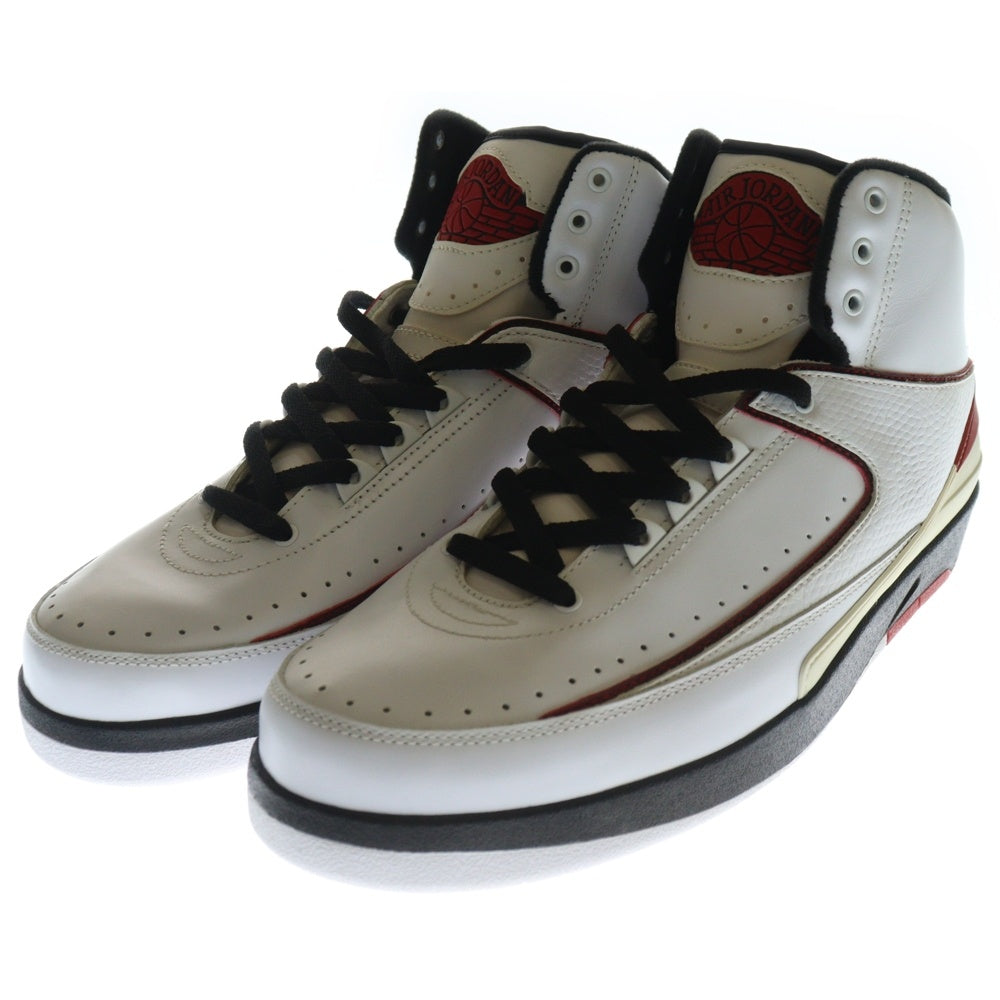 NIKE(ナイキ) AIR JORDAN 2 RETRO QF 395709-101 エアジョーダン2レトロ ハイカットスニーカー シューズ ホワイト US10/28cm