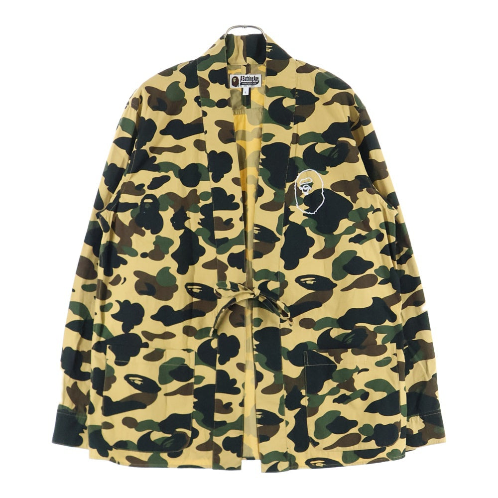 A BATHING APE(アベイシングエイプ) 1ST CAMO LOGO JACKET 1ST 001SHD301021X カモロゴ刺繍ジャケット マルチカラー