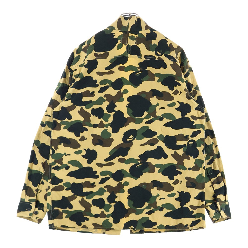 A BATHING APE(アベイシングエイプ) 1ST CAMO LOGO JACKET 1ST 001SHD301021X カモロゴ刺繍ジャケット マルチカラー