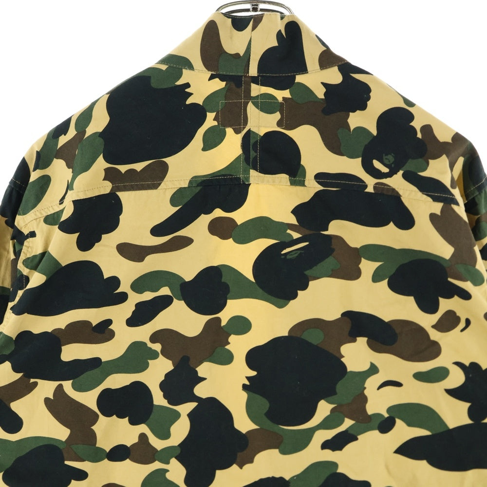 A BATHING APE(アベイシングエイプ) 1ST CAMO LOGO JACKET 1ST 001SHD301021X カモロゴ刺繍ジャケット マルチカラー