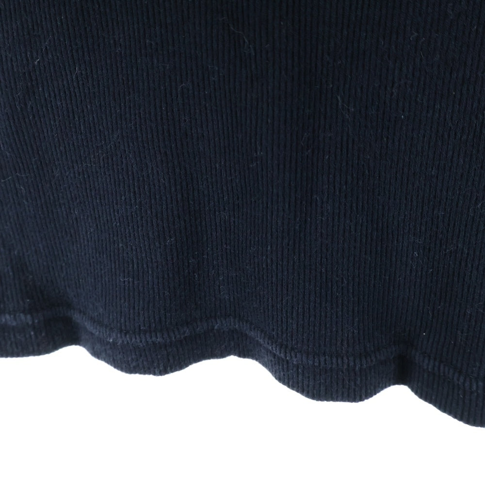 A BATHING APE(アベイシングエイプ) LOGO TANK TOP ロゴ刺繍タンクトップ ブラック