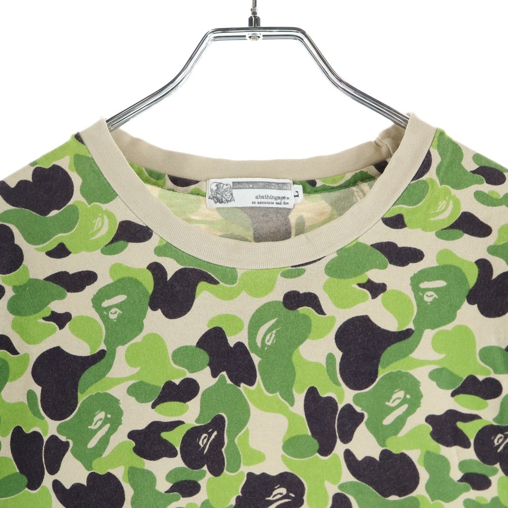 A BATHING APE(アベイシングエイプ) 1ST CAMO T-SHIRTS 1STカモ半袖カットソー 半袖Tシャツ マルチカラー