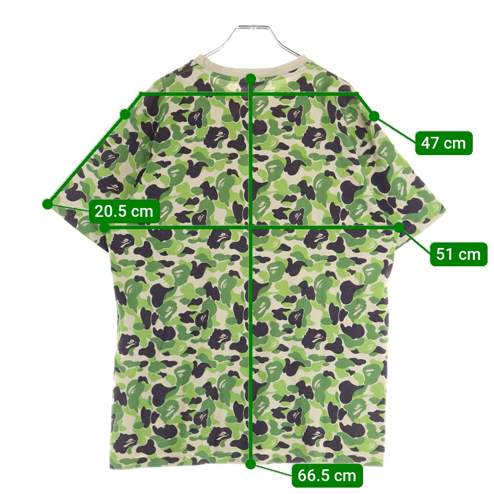 A BATHING APE(アベイシングエイプ) 1ST CAMO T-SHIRTS 1STカモ半袖カットソー 半袖Tシャツ マルチカラー