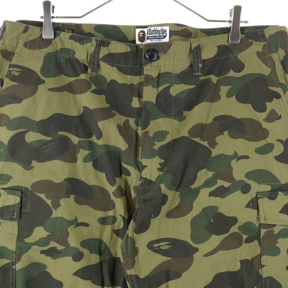 A BATHING APE(アベイシングエイプ) 1ST CAMO MILITARY PANTS 001PTC801003X 1STカモミリタリーパンツ マルチカラー
