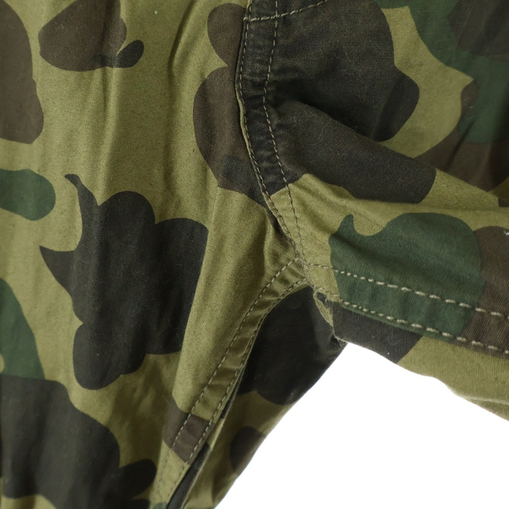 A BATHING APE(アベイシングエイプ) 1ST CAMO MILITARY PANTS 001PTC801003X 1STカモミリタリーパンツ マルチカラー