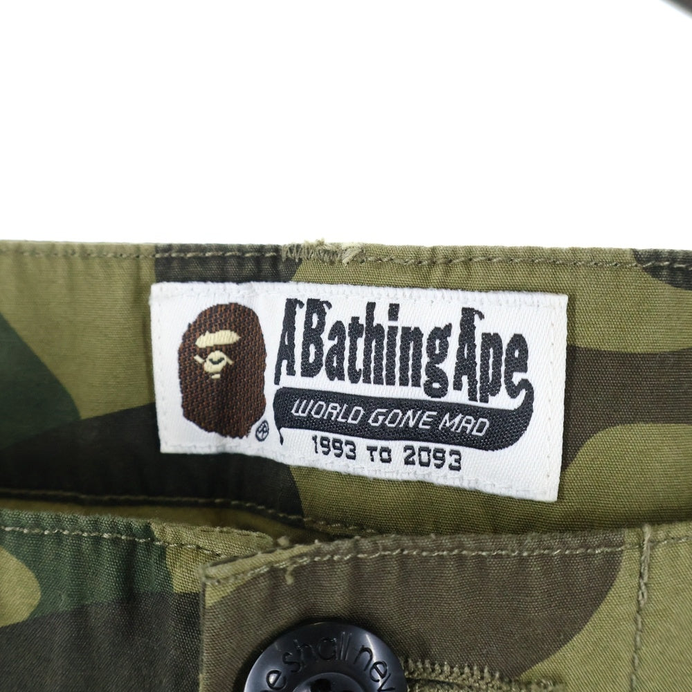 A BATHING APE(アベイシングエイプ) 1ST CAMO MILITARY PANTS 001PTC801003X 1STカモミリタリーパンツ マルチカラー