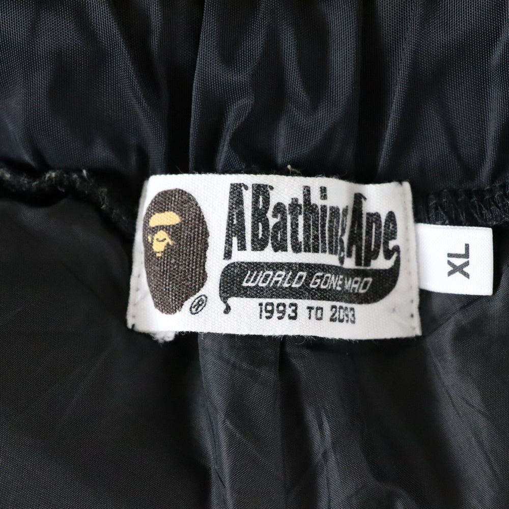 A BATHING APE(アベイシングエイプ) CAMO FLEECE PANTS 001PTC801001X カモ柄フリースパンツ マルチカラー