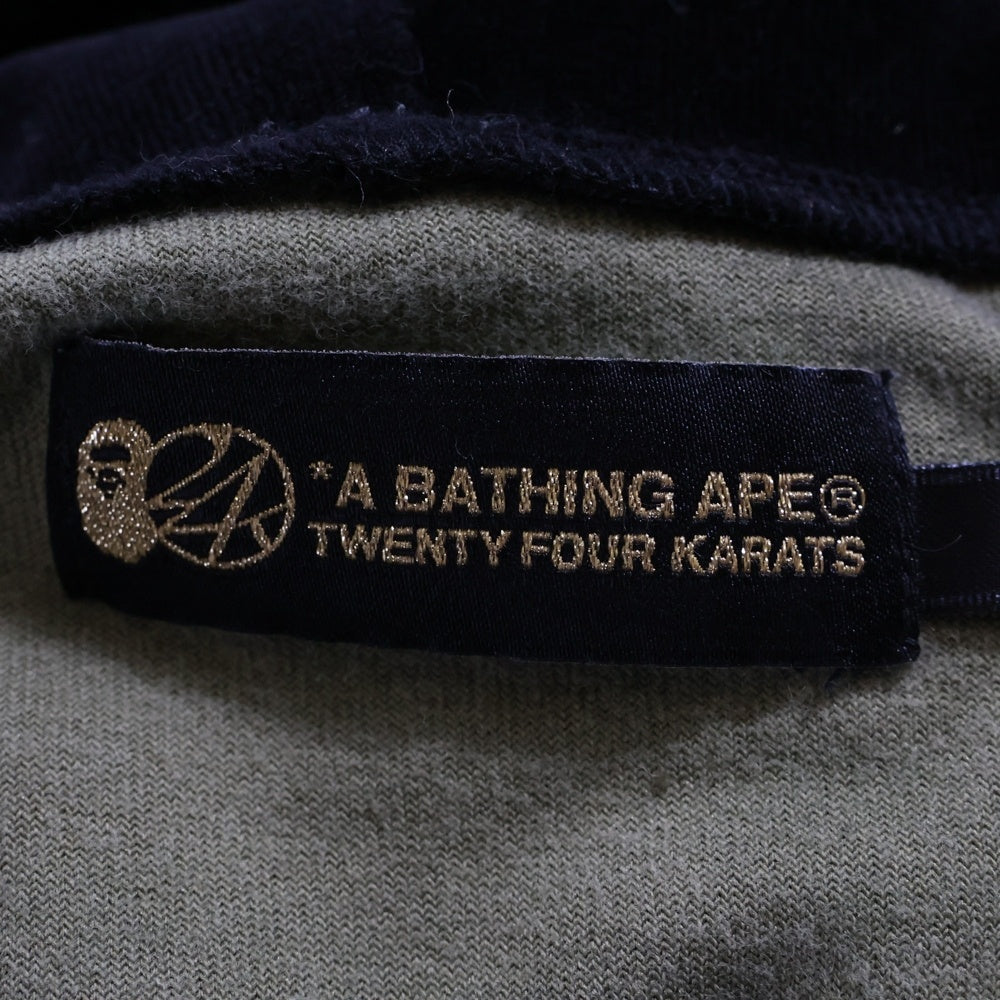 A BATHING APE(アベイシングエイプ) SET UP HOODIE&PANTS 001ZPB731907X セットアップ ジップアップパーカー フーディー スウェットパンツ マルチカラー