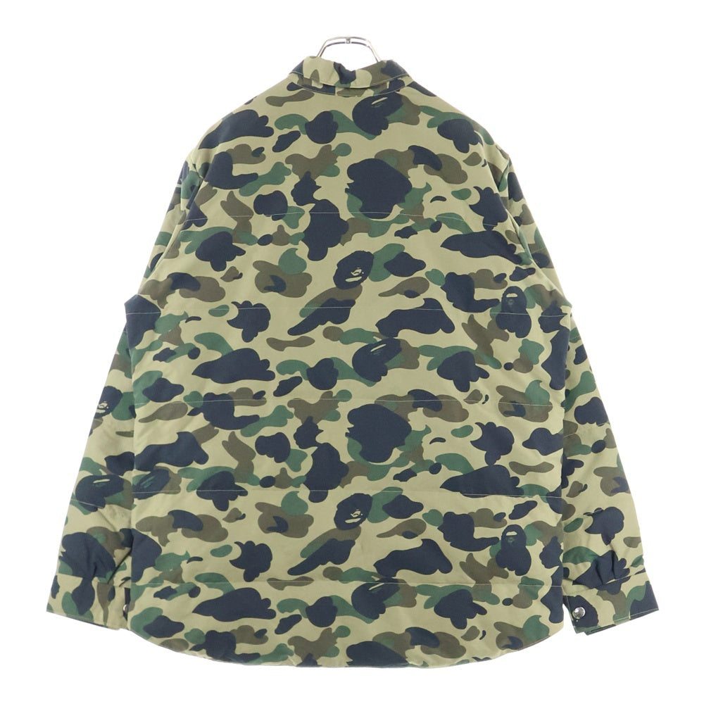 A BATHING APE(アベイシングエイプ) 1ST CAMO NYLON JACKET 1STカモナイロンジャケット スナップボタン マルチカラー