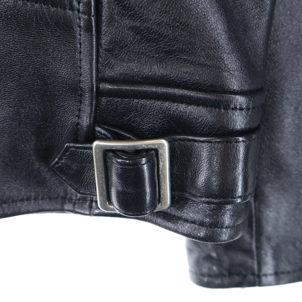 SCHOTT(ショット) NEW DOUBLE BREAST RIDERS 3101048 ダブル ブレスト ライダースジャケット レザージャケット ブラック