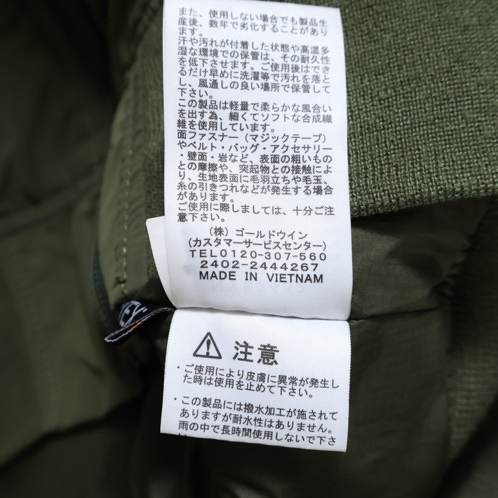 THE NORTH FACE(ザノースフェイス) Insulation Bomber Jacket NY82452 インサレーションボンバージャケット グリーン