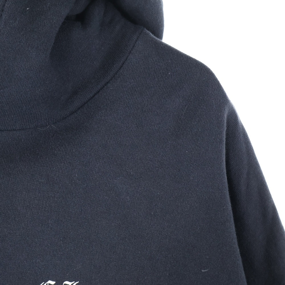 CHROME HEARTS(クロムハーツ) SWTSHRT PLVR アームロゴプリント スウェットパーカー フーディー ブラック
