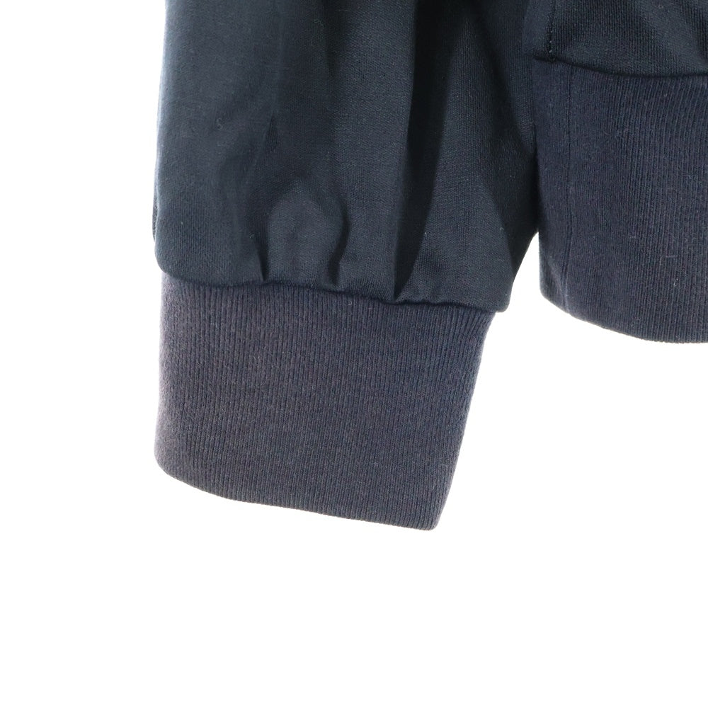 TATRAS(タトラス) 22SS ALTAIR Zip Hoodie MTAT22S4802-S ロゴワッペン フルジップアップパーカー フーディー ブラック