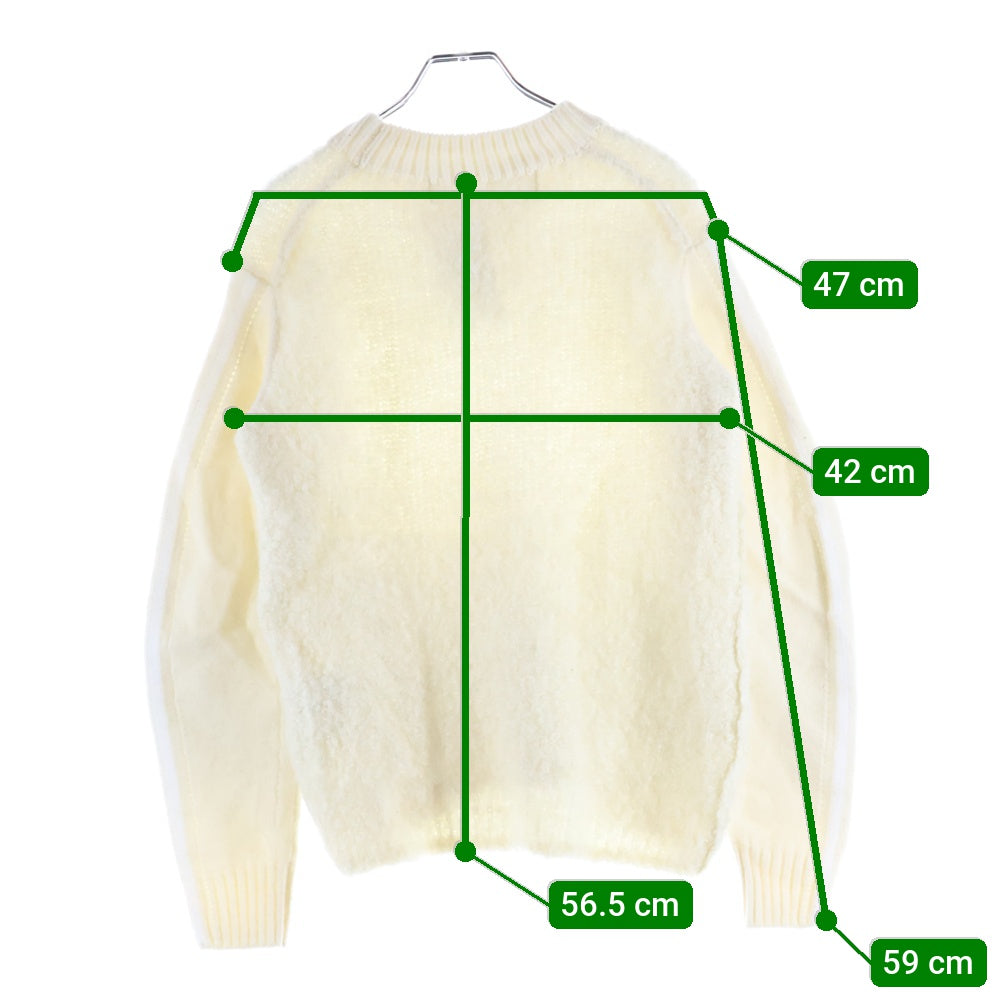 TAO COMME des GARCONS(タオコムデギャルソン) Wool Knit TL-N024 ウールニットセーター ホワイト レディース
