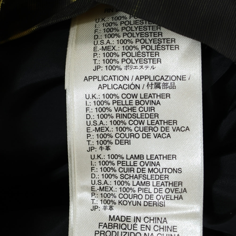 DIESEL(ディーゼル) パームツリー フロント ジップアップ ダウンジャケット カーキ 00E8F203