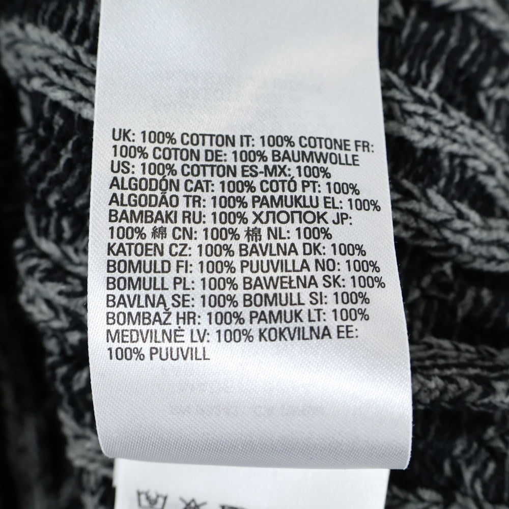 DIESEL(ディーゼル) M-PANAGIA ロングニットカーディガン ブルー A11173