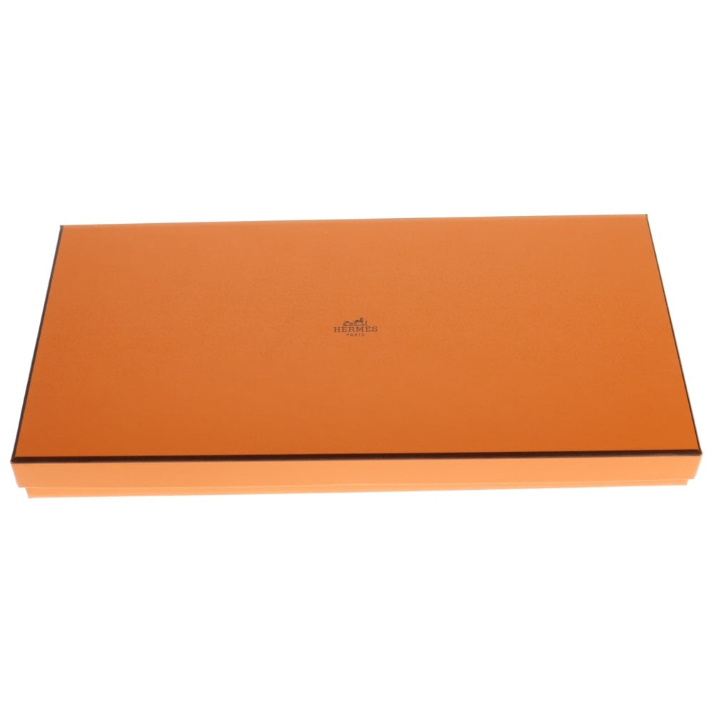 HERMES(エルメス) ブリッド ドゥ ガラ カシミヤマフラー グレー/オレンジ レディース