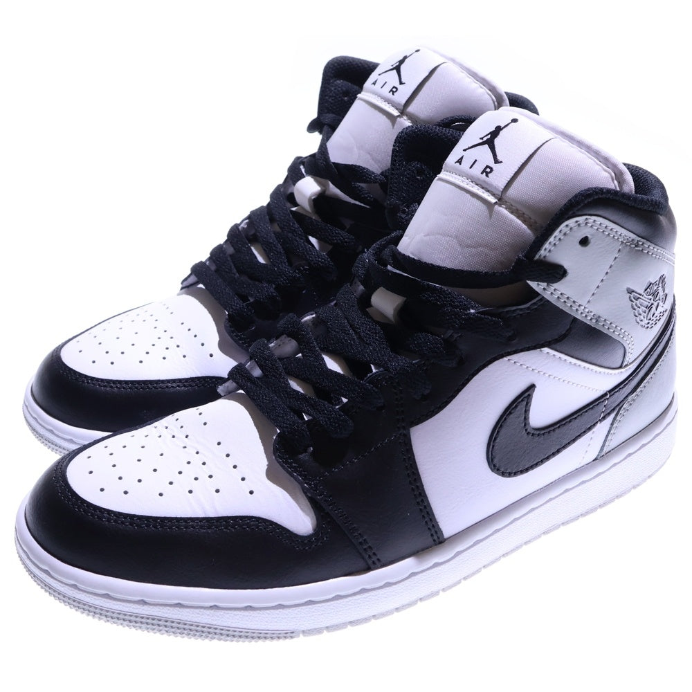 NIKE(ナイキ) AIR JORDAN 1 MID DQ8426-101 エアジョーダン1 ミッドカットスニーカー シューズ ブラック/ホワイト US9.5/27.5cm
