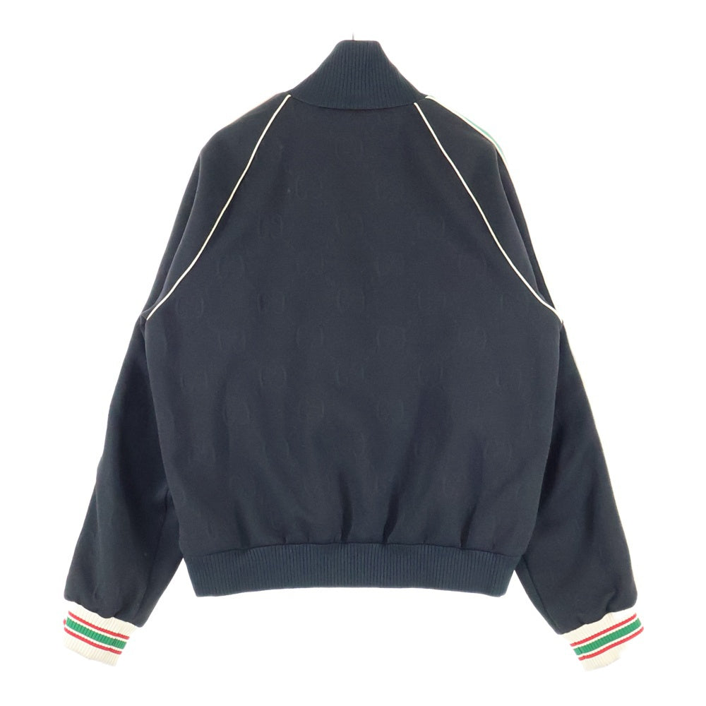 GUCCI(グッチ) GGジャージー ジャガード ジップアップジャケット ブラック 662270
