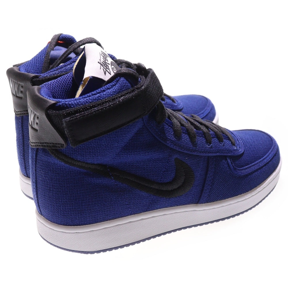 NIKE(ナイキ) ×STUSSY VANDAL HIGH DX5425-400 ステューシー バンダル ハイカットスニーカー シューズ ブルー US6.5/24.5cm