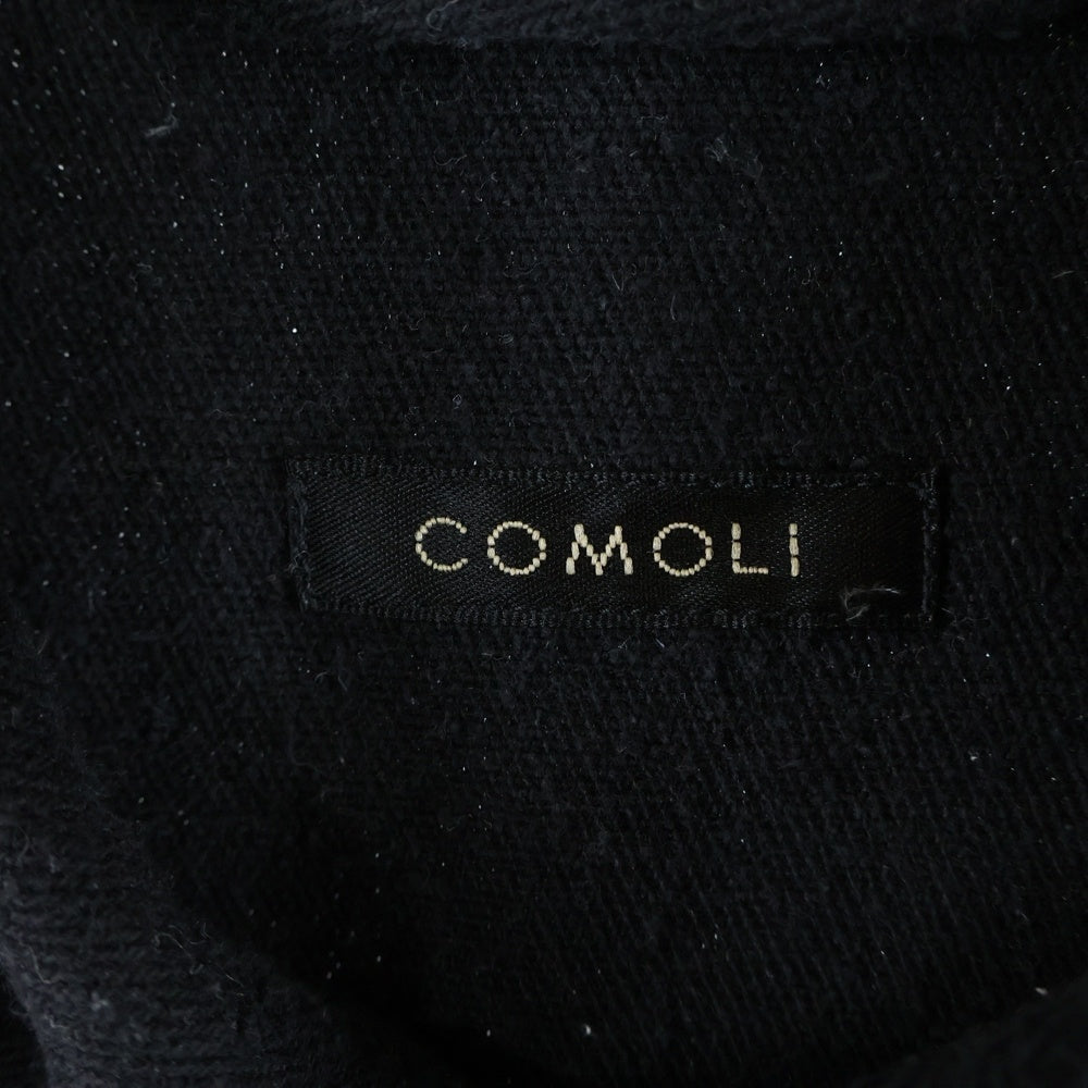 COMOLI(コモリ) TYPE-1ST シルクネップ シャツジャケット V01-01007