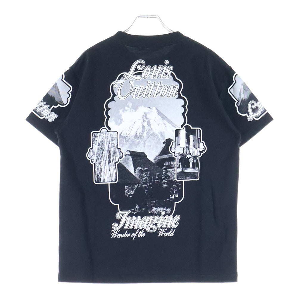 LOUIS VUITTON(ルイヴィトン) 19AW HOLY MOUNTAIN PRINT TEE ホーリーマウンテンプリント半袖Tシャツ 半袖カットソー ホワイト RM192M NPG HHY01W