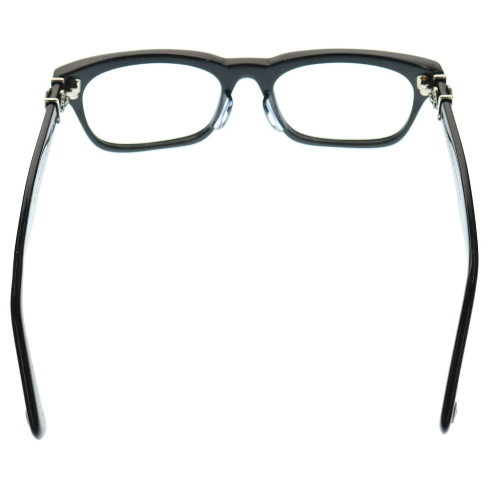 CHROME HEARTS(クロムハーツ) GITTIN ANY ?-A BSフレアテンプル ウェリントン型 アイウェア 眼鏡 ブラック 52□19-145