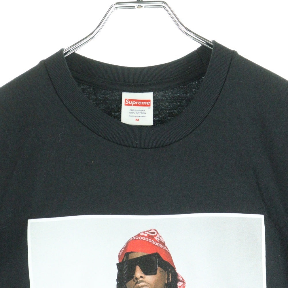 SUPREME(シュプリーム) 25AW Playboi Carti Tee プレイボーイ カーティ フォトプリント半袖Tシャツ ブラック