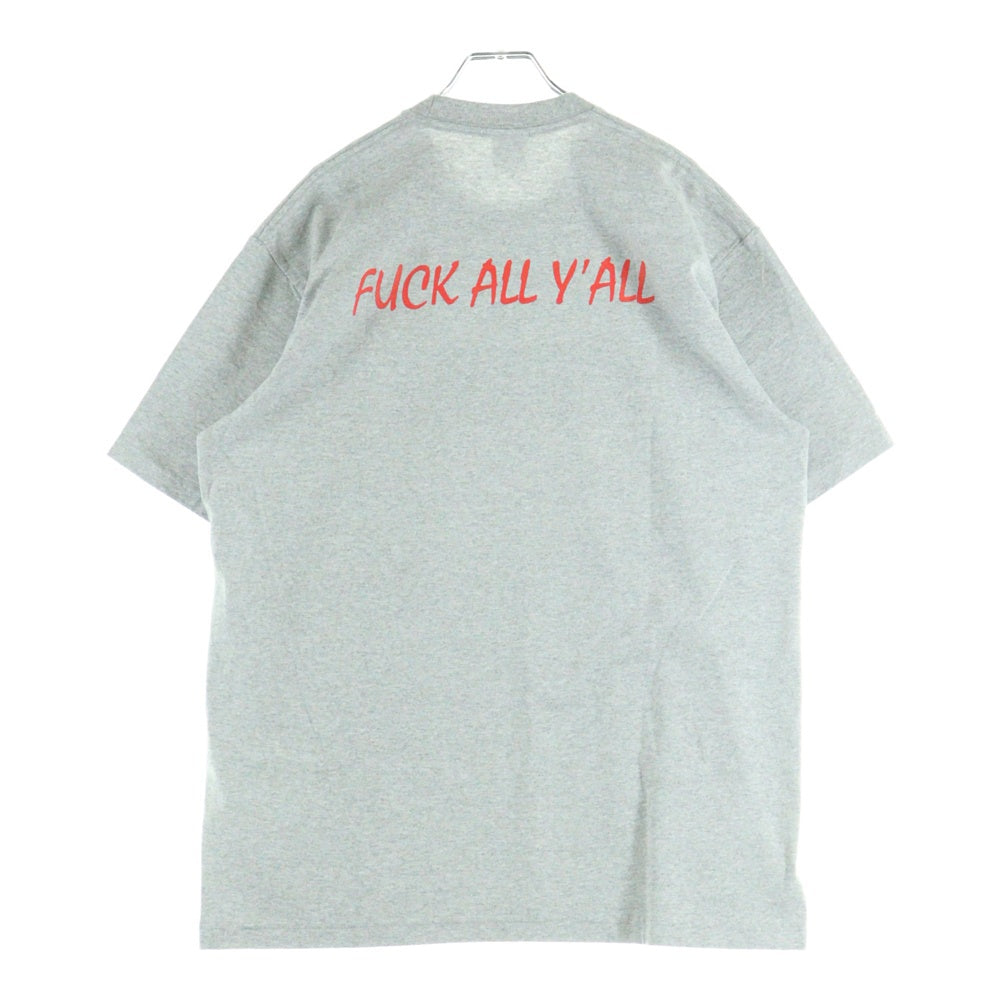 SUPREME(シュプリーム) 25AW Split Tee スプリット プリント半袖Tシャツ グレー