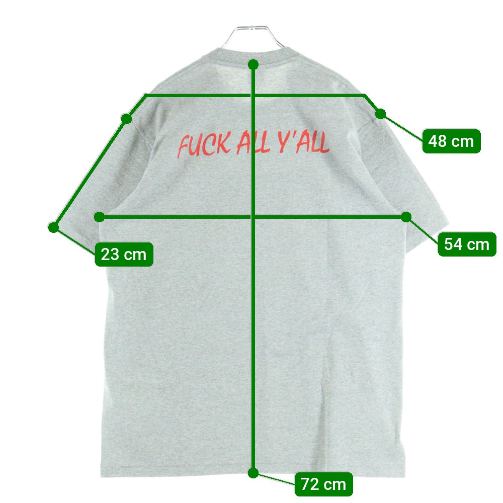 SUPREME(シュプリーム) 25AW Split Tee スプリット プリント半袖Tシャツ グレー