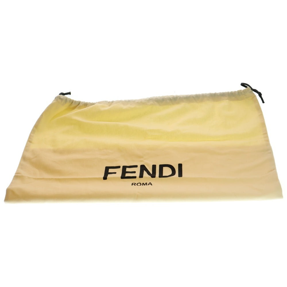 FENDI(フェンディ) Runaway Shopper 8BH360 ラナウェイ ショッパー パーフォレイテッド レザー 2way トートバッグ ショルダーバッグ ブラウン