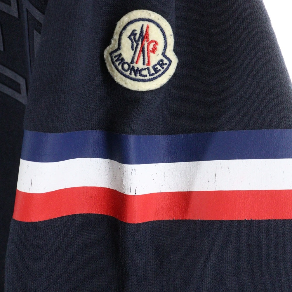 MONCLER(モンクレール) ARCHI LOGO SWEATSHIRT I10918G00005 アーチロゴ クルーネック長袖スウェットシャツ トレーナー ネイビー