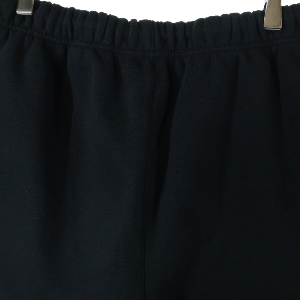 FOG Essentials(エフオージー エッセンシャルズ) SHORT PANTS ラバーロゴ スウェットハーフパンツ ショーツ ブラック