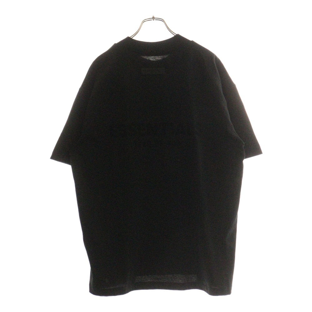 ESSENTIALS FEAR OF GOD(エッセンシャル フィアオブゴッド) LOGO PRINT T-SHIRTS 両面ロゴプリント半袖カットソー 半袖Tシャツ ブラック