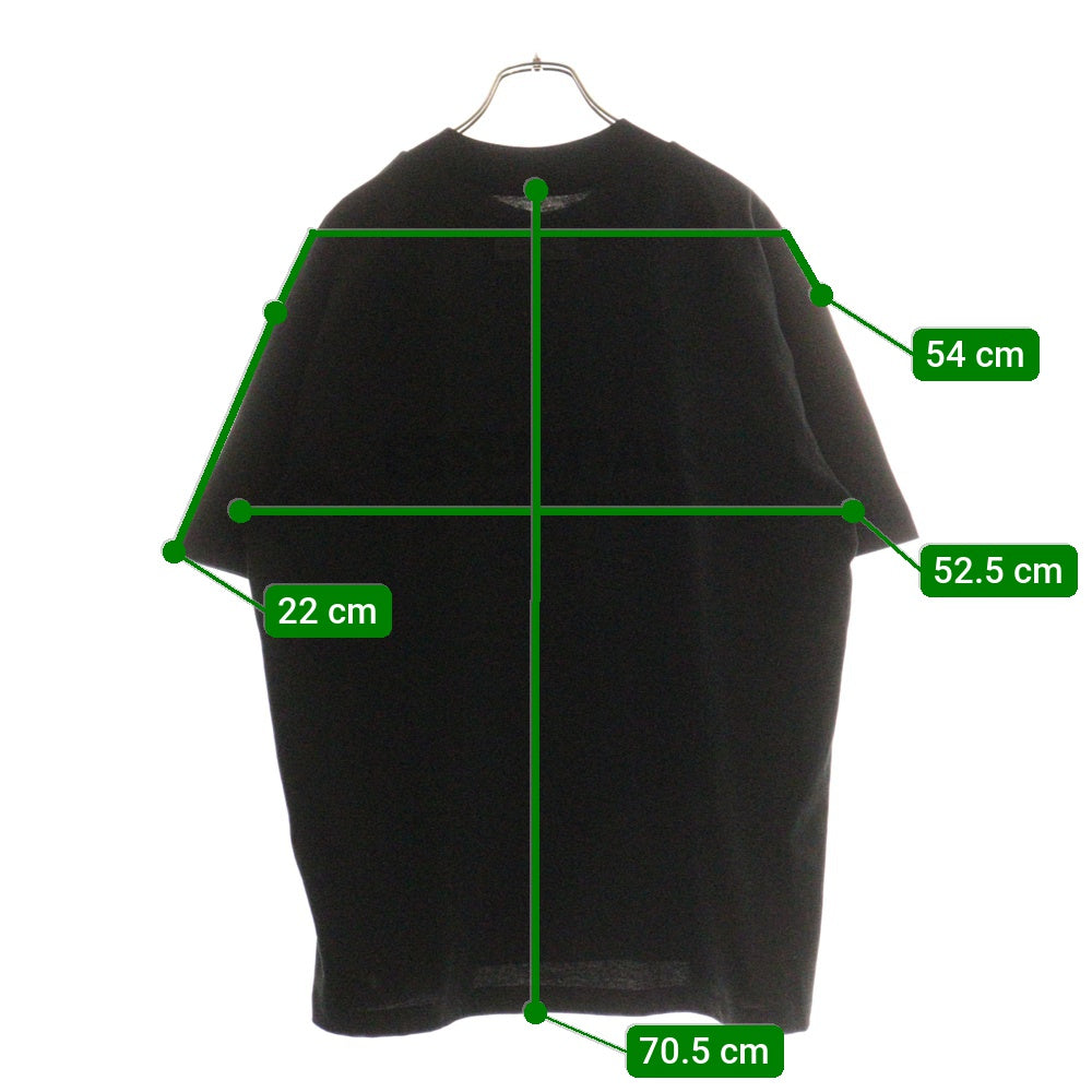 ESSENTIALS FEAR OF GOD(エッセンシャル フィアオブゴッド) LOGO PRINT T-SHIRTS 両面ロゴプリント半袖カットソー 半袖Tシャツ ブラック