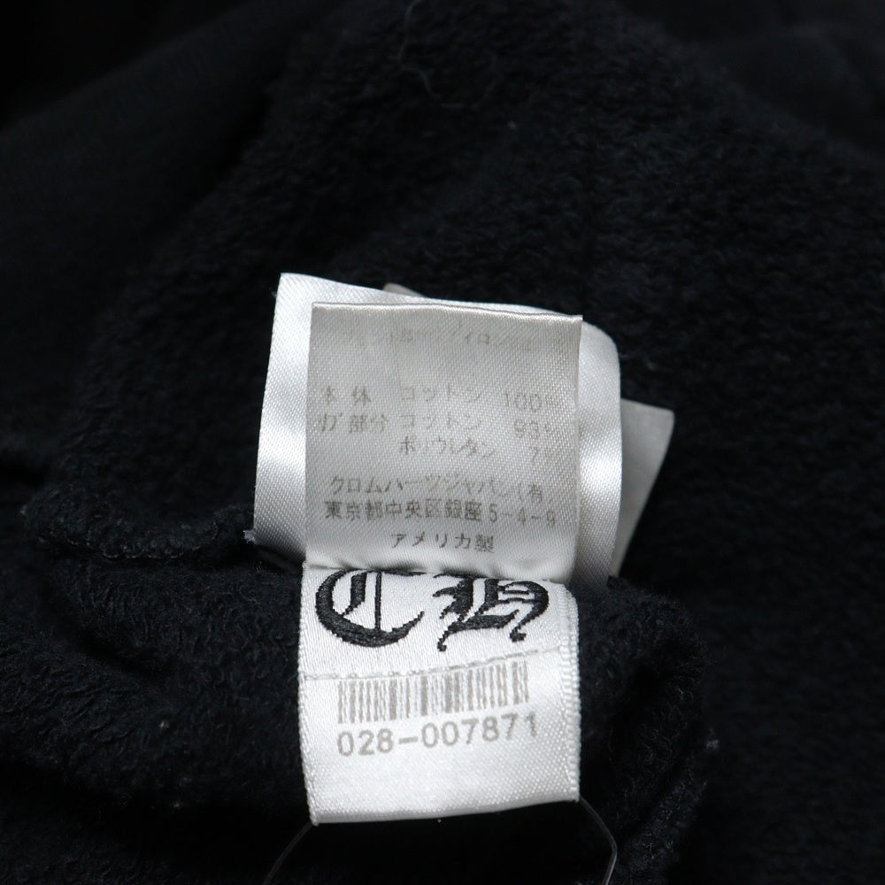 CHROME HEARTS(クロムハーツ) ×MATTY BOY PPO マッティボーイ バックアーチロゴプリント フローラル プルオーバー パーカー フーディ ブラック/ピンク