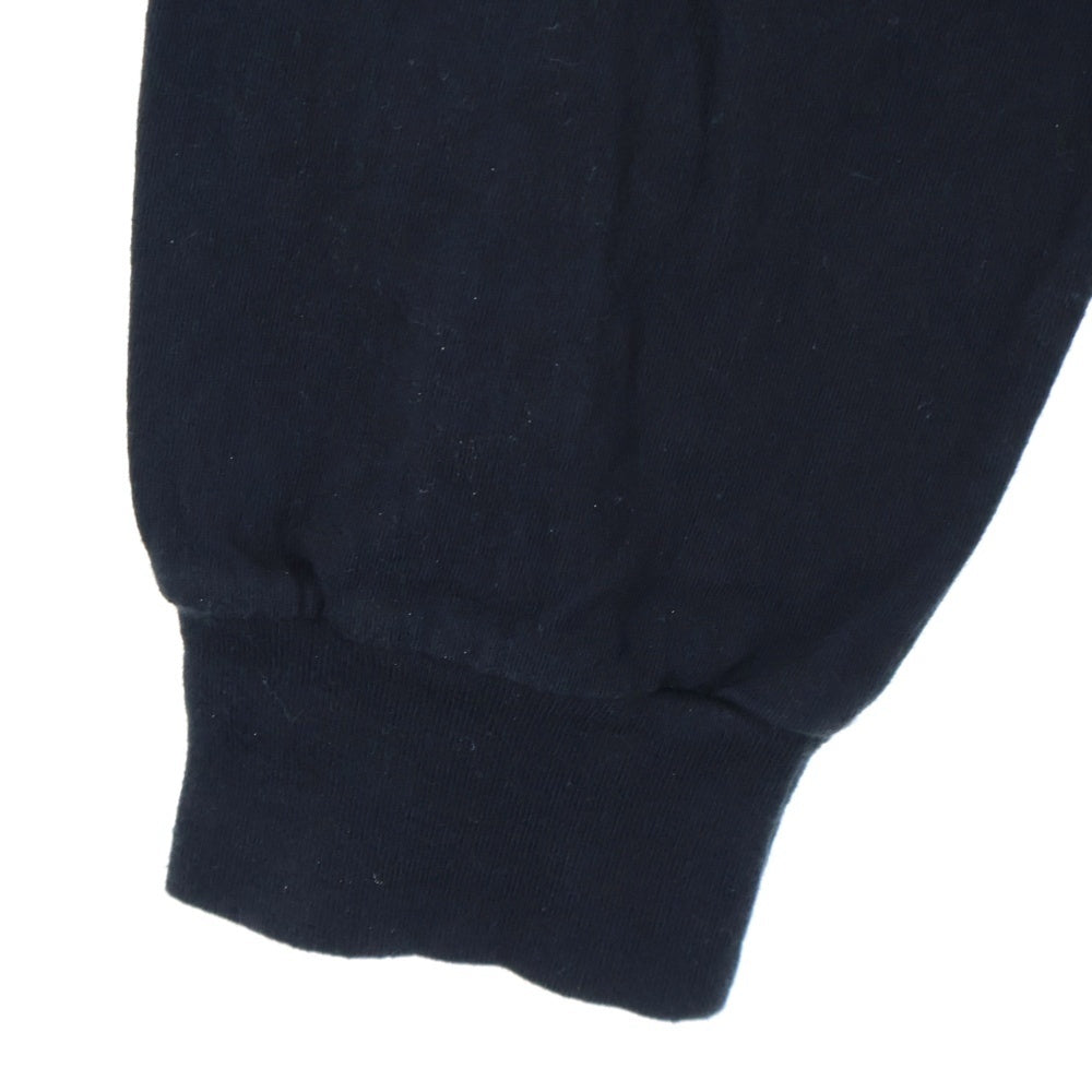 CHROME HEARTS(クロムハーツ) CH LS 1 ネックロゴプリント長袖カットソー 長袖Tシャツ ロングスリーブカットソー ロンT アームロゴ ブラック