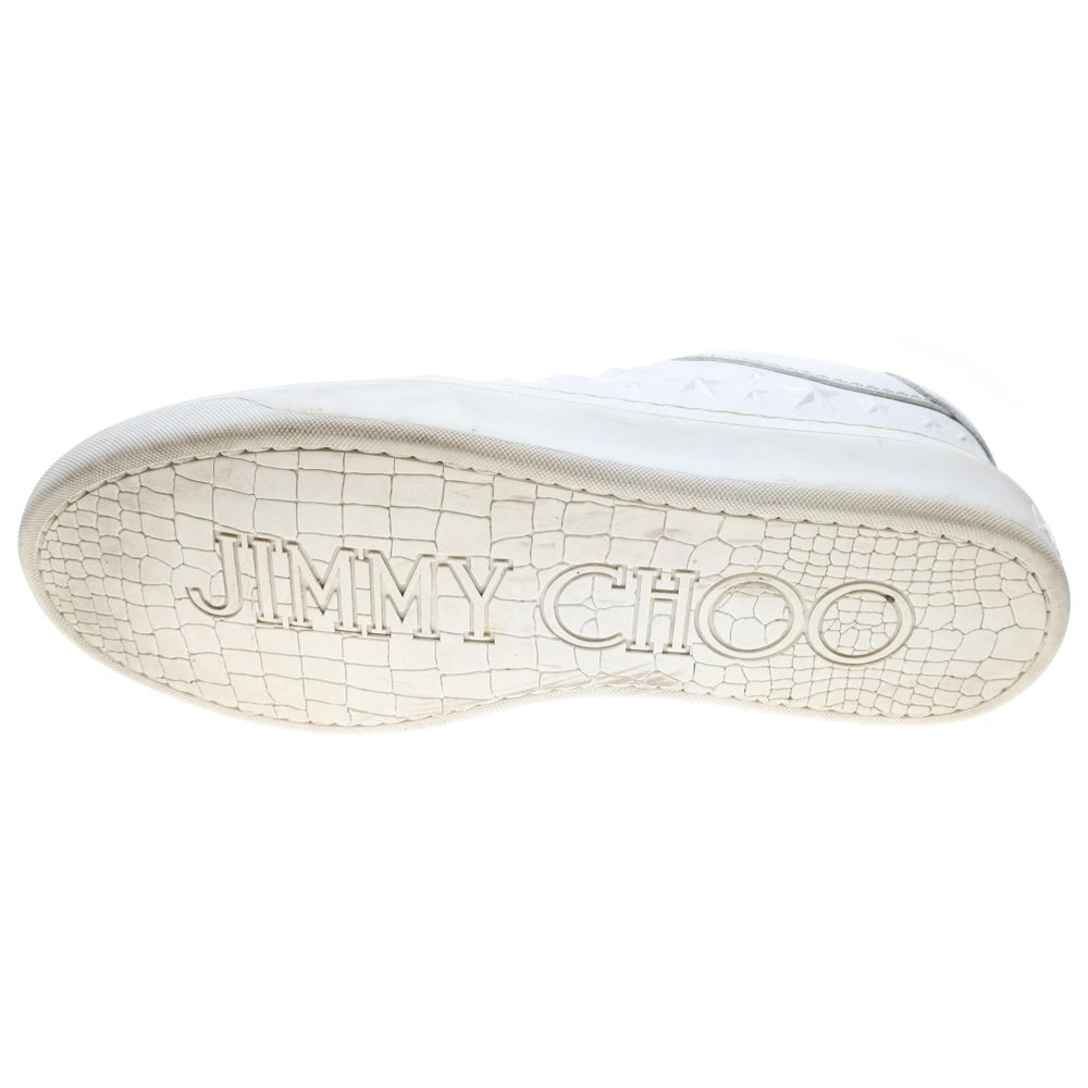 JIMMY CHOO(ジミーチュウ) スタースタッズ ローカットスニーカー ホワイト