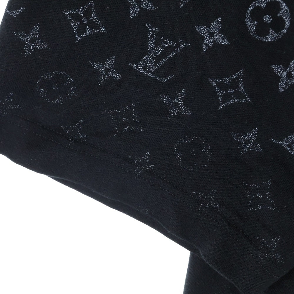 LOUIS VUITTON(ルイヴィトン) 24SS MONOGRAM T-SHIRTS モノグラム グラディエント クルーネック 半袖Tシャツ カットソー ブラック RM241Q FSB HQY42W