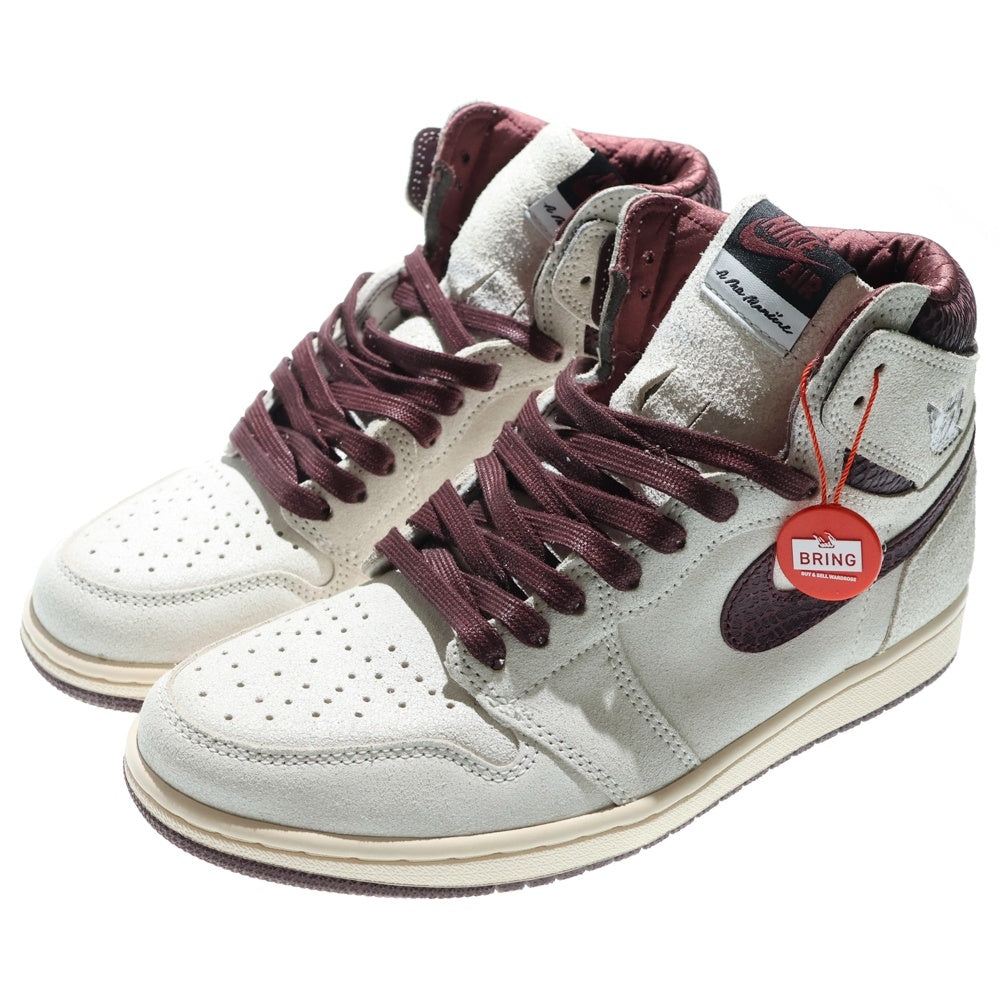NIKE(ナイキ) ×A Ma Maniere AIR JORDAN1 RETRO HIGH OG SP DO7097-100 アママニエール エアジョーダン1 ハイカットスニーカー アイボリー US10/28cm