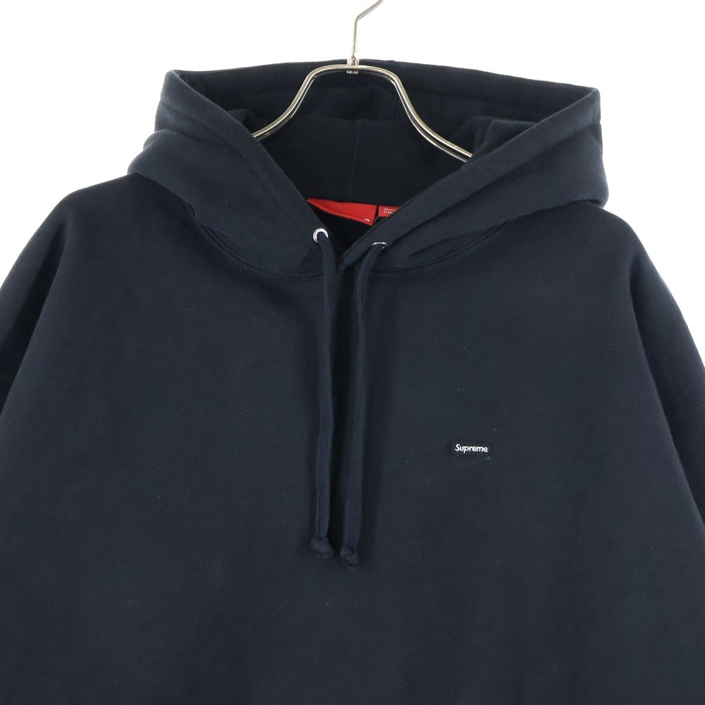 SUPREME(シュプリーム) 22SS Small Box Hooded Sweatshirt スモールボックスロゴ スウェット プルオーバーパーカー フーディ ブラック