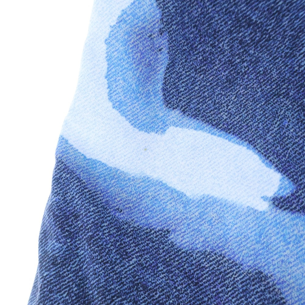 SUPREME(シュプリーム) 21AW ×THE NORTH FACE Bleached Denim Print Mountain Pant ブリーチ総柄プリントマウンテンパンツ ブルー NP52101I