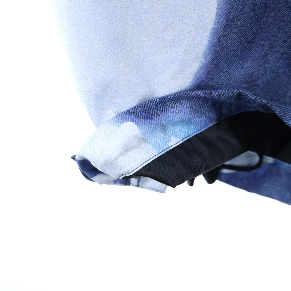 SUPREME(シュプリーム) 21AW ×THE NORTH FACE Bleached Denim Print Mountain Pant ブリーチ総柄プリントマウンテンパンツ ブルー NP52101I