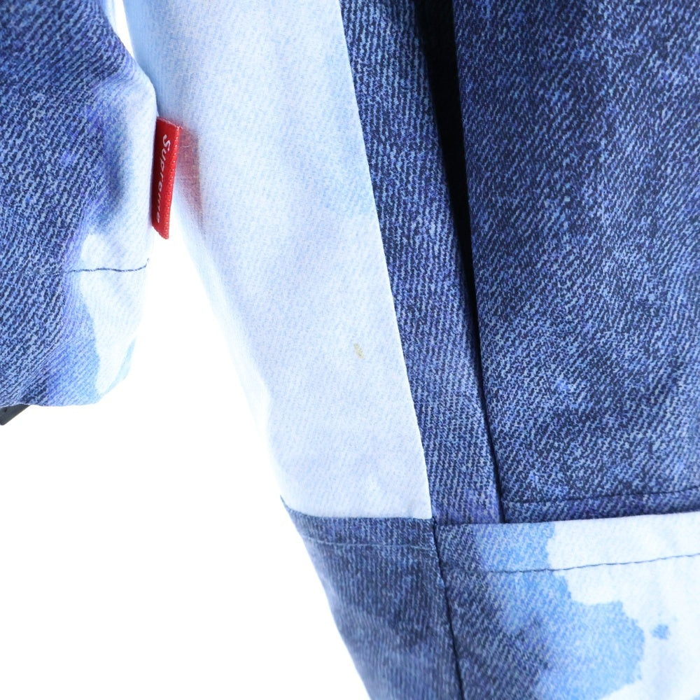 SUPREME(シュプリーム) 21AW ×THE NORTH FACE Bleached Denim Print