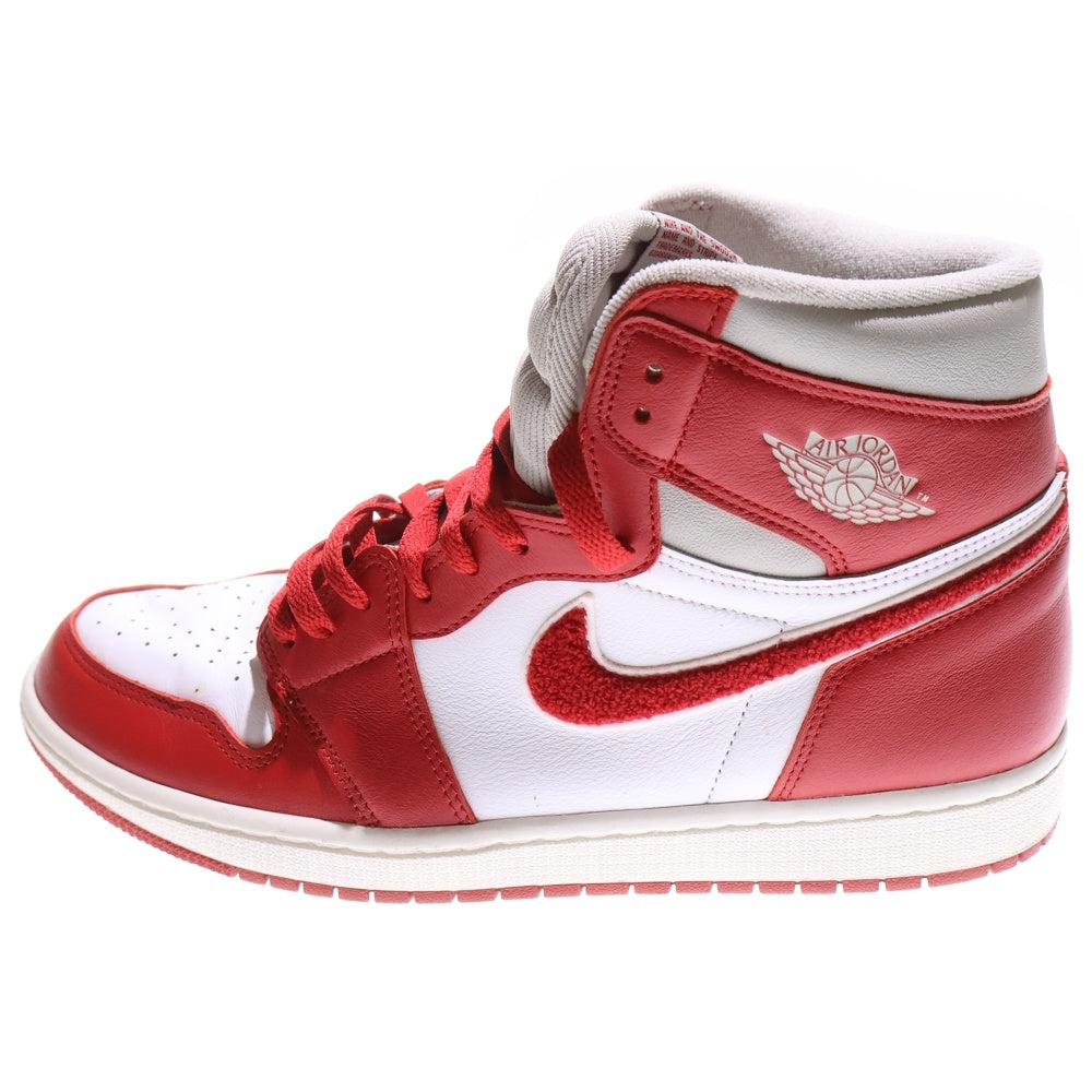 NIKE(ナイキ) WMNS AIR JORDAN1 RETRO HIGH OG DJ4891-061 ウィメンズ エアジョーダン1 レトロ ハイカットスニーカー レッド US12/29cm