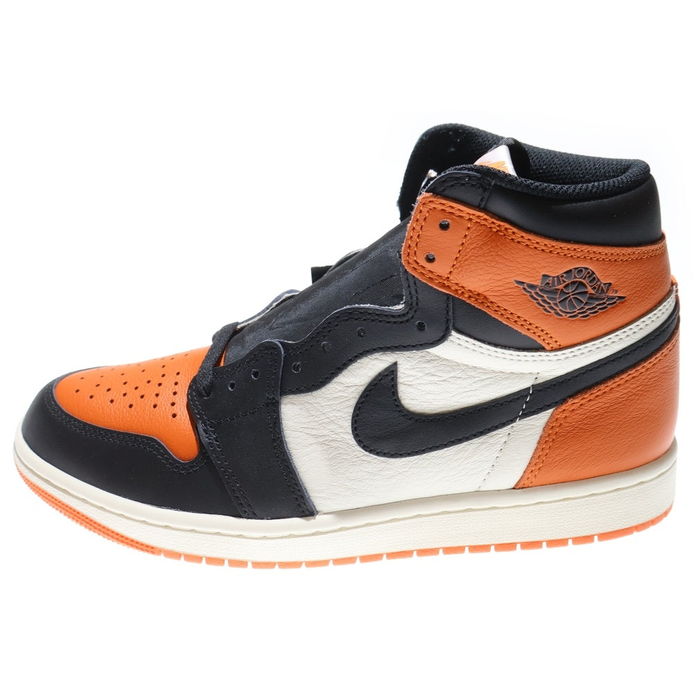 NIKE(ナイキ) AIR JORDAN 1 RETRO HIGH OG Shattered Backboard DZ5485-008 エア ジョーダン 1 レトロ シャッタードバックボード ハイカットスニーカー オレンジ US8.5/26.5cm