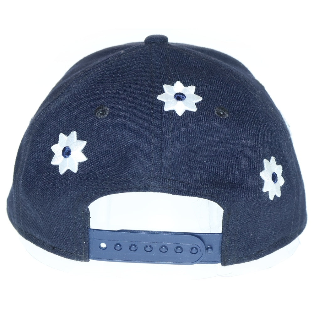 NEW ERA(ニューエラ) 59 FIFTY MLB Flower Embroidery Cap フラワー エンブロイダリー ベースボールキャップ 帽子 ヘッドウェア ブラック